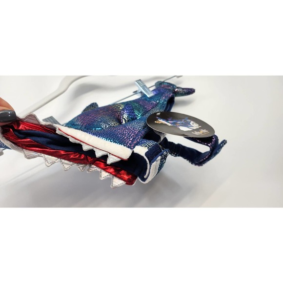 NWT Thrills & Chills Pet‎ Cat / Dog Shark Costume XS - Picture 7 of 7